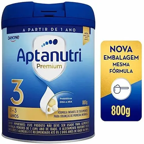 Fórmula Infantil Aptanutri Premium 3 800g